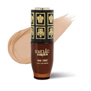 LoveChild Masaba One Take 5 in 1 BB Cream For Light Skin Tone, Benefits of Serum, Primer, Moisturizer, Concealer & SPF 20 PA ++ Matte Finish All-in-One Tint for Flawless Skin, Sweet Susie 30ml